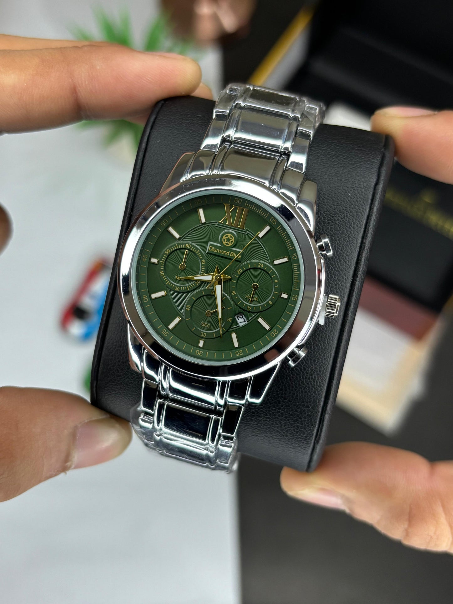 DAIMOND BLUE GREEN