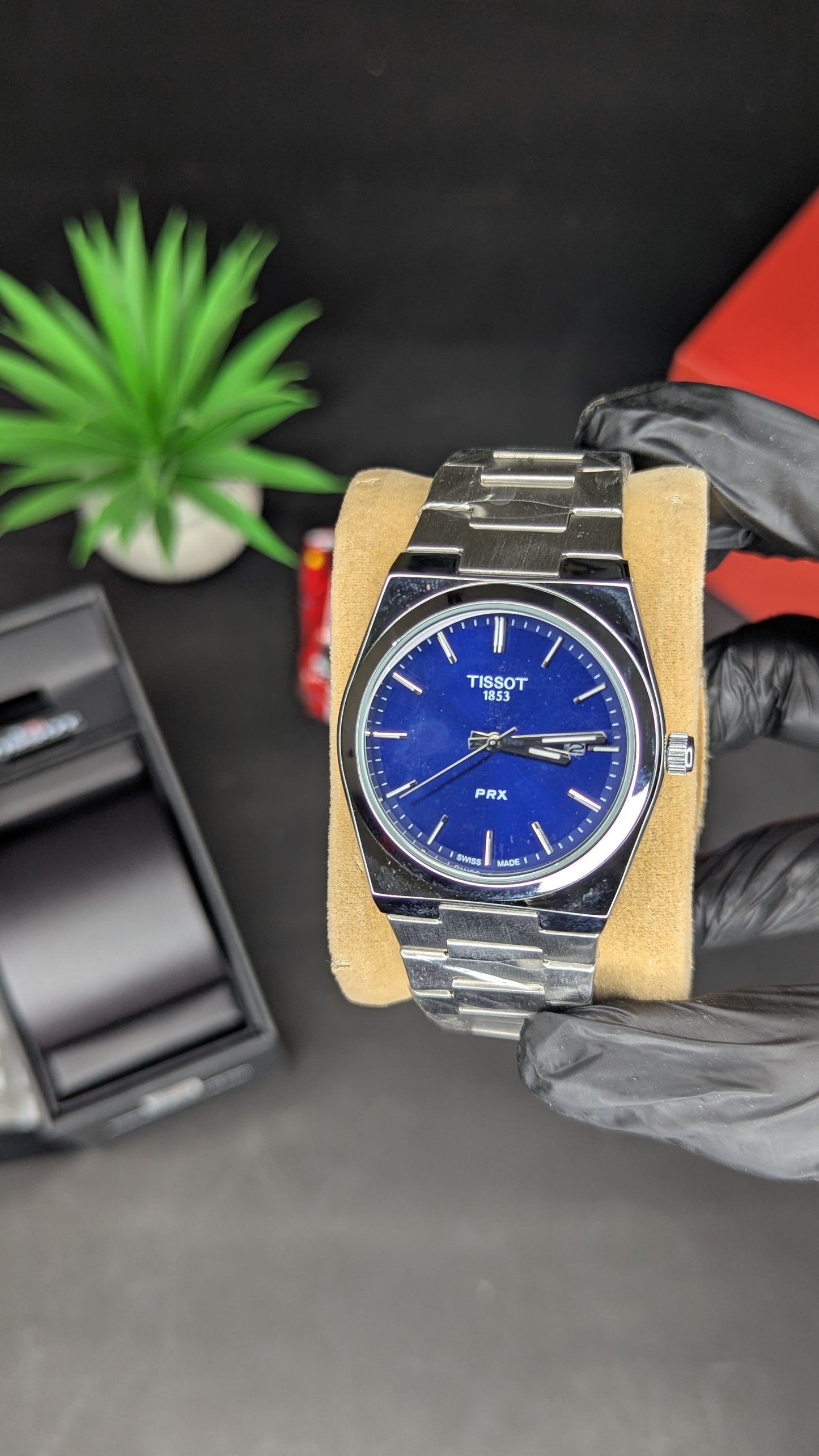 TISOT PRX BLUE DIAL