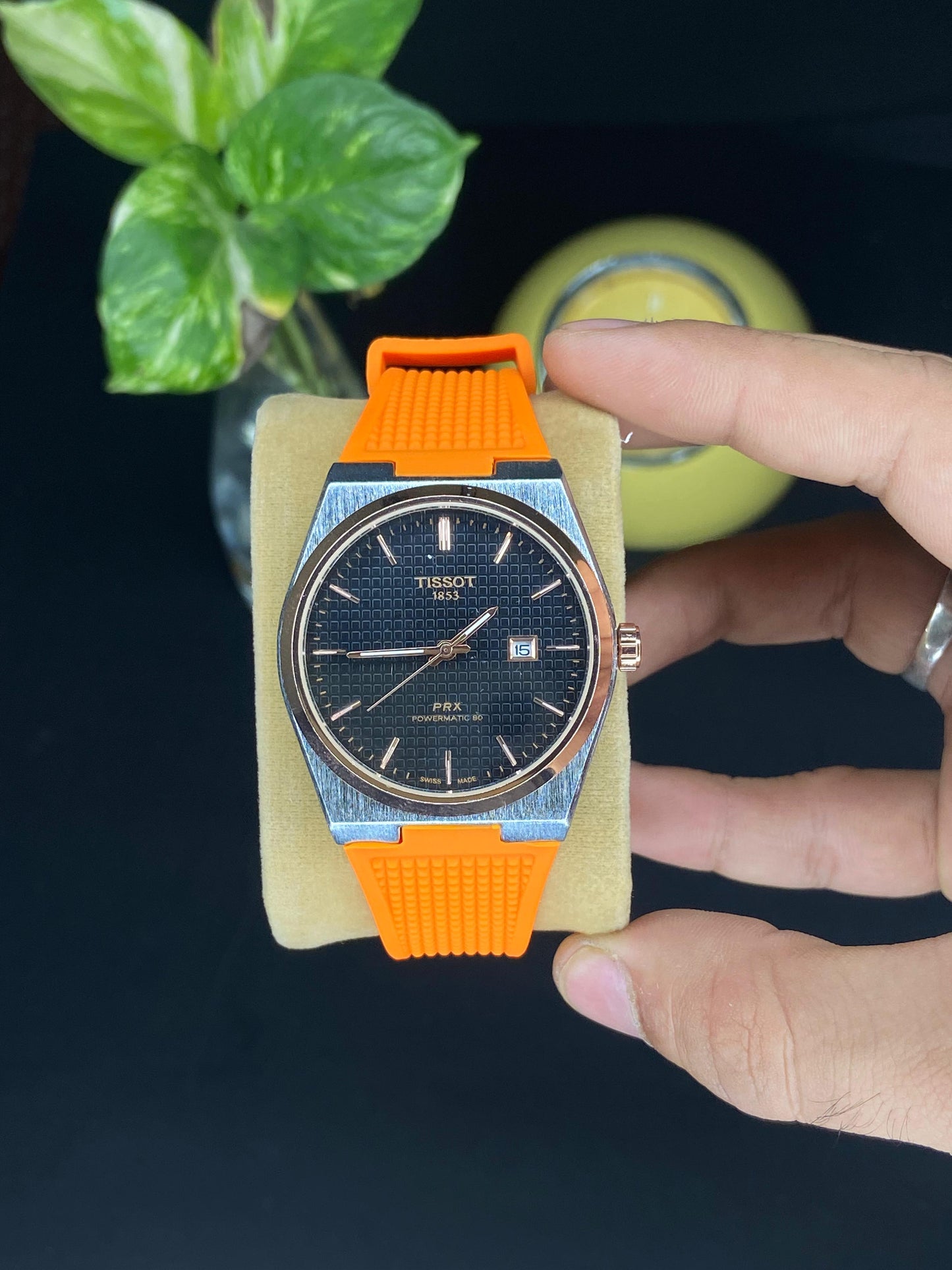 TISOT PRX RUBBER