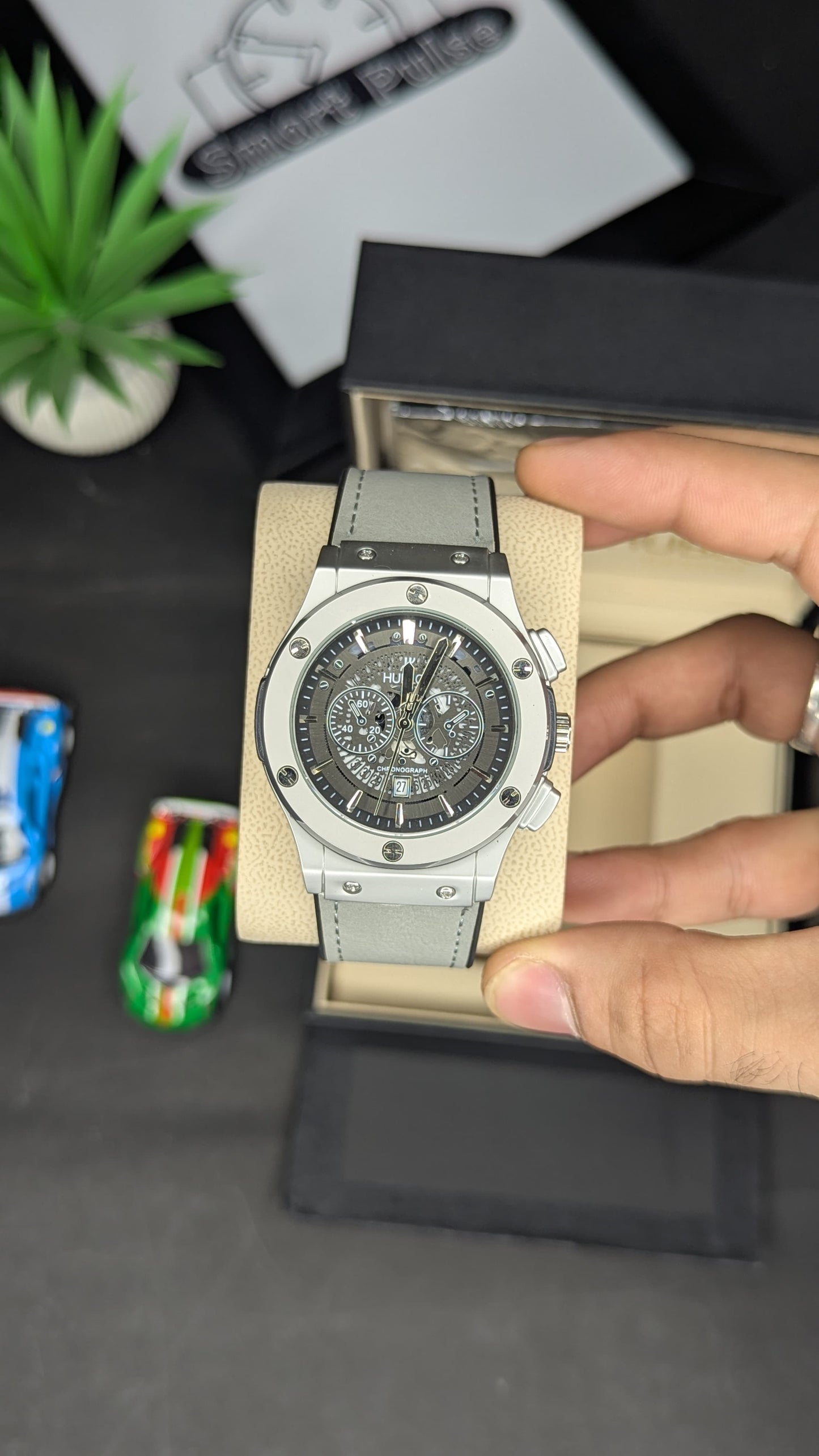 HUBLOT CHRONO GREY