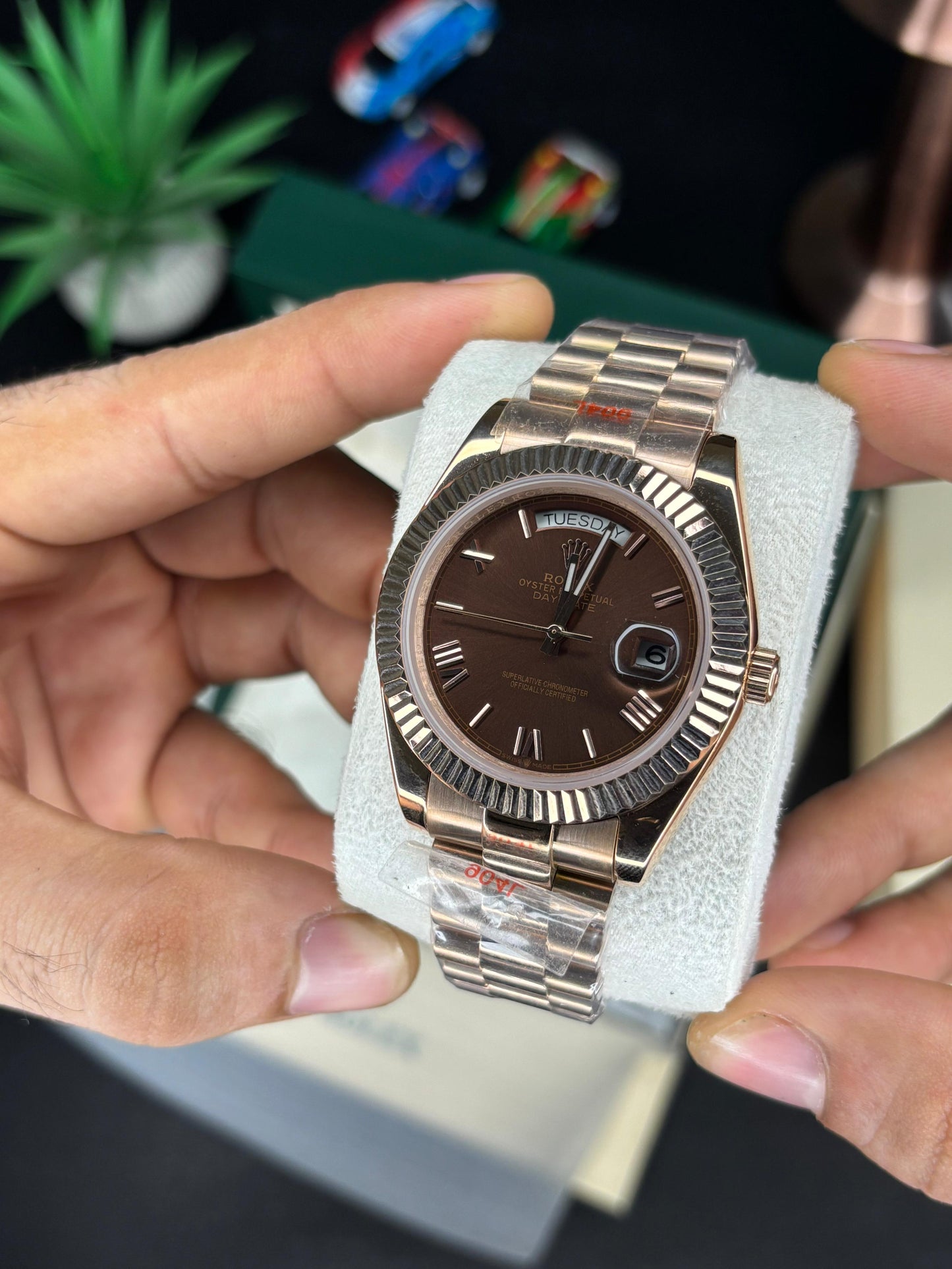 RLX ROSEGOLD DAY-DATE