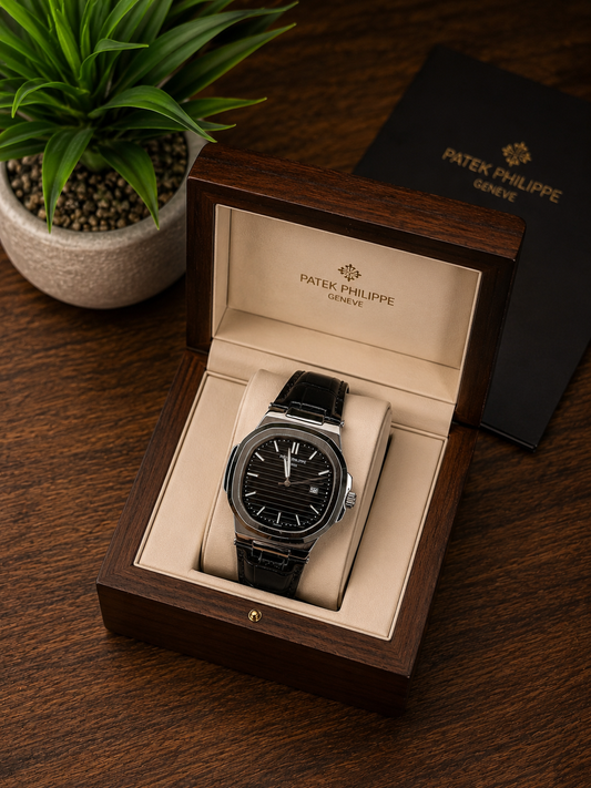 PATEK NAUTILUS BLACK