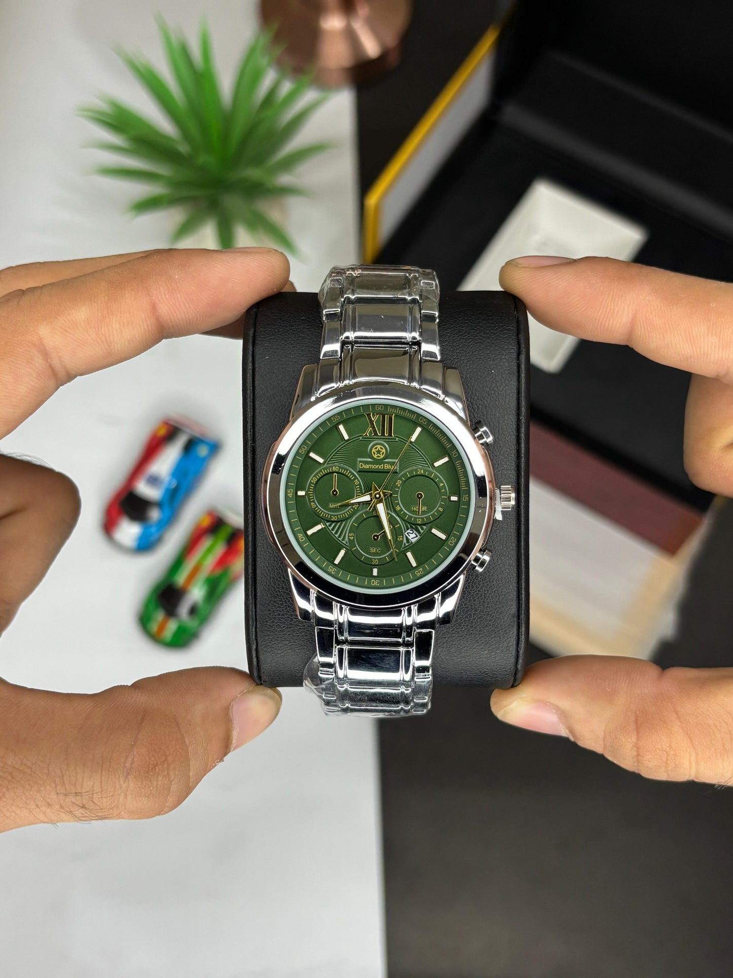 DAIMOND BLUE GREEN