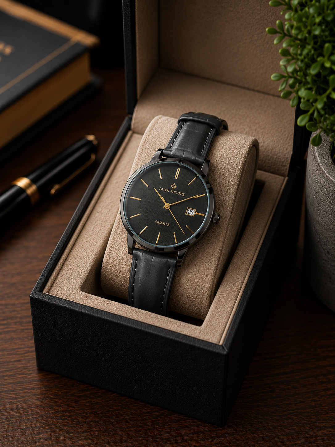 PATEK BLACK (STRAPS)
