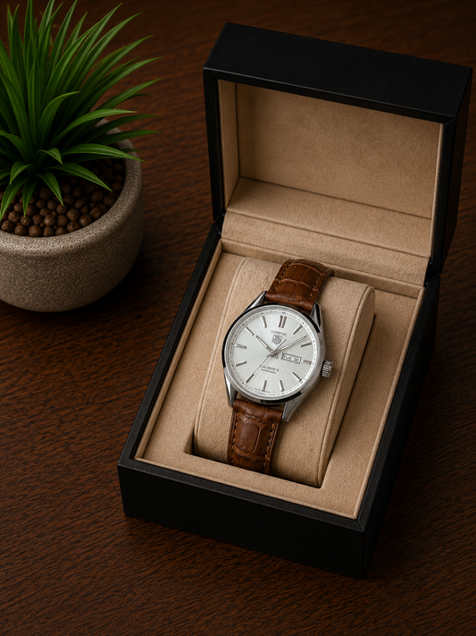 TAG HEUER BROWN