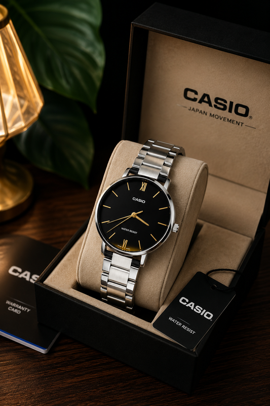 CASIO MTP BLACK