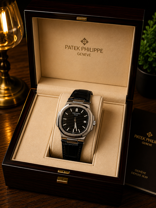 PATEK NAUTILUS BLACK