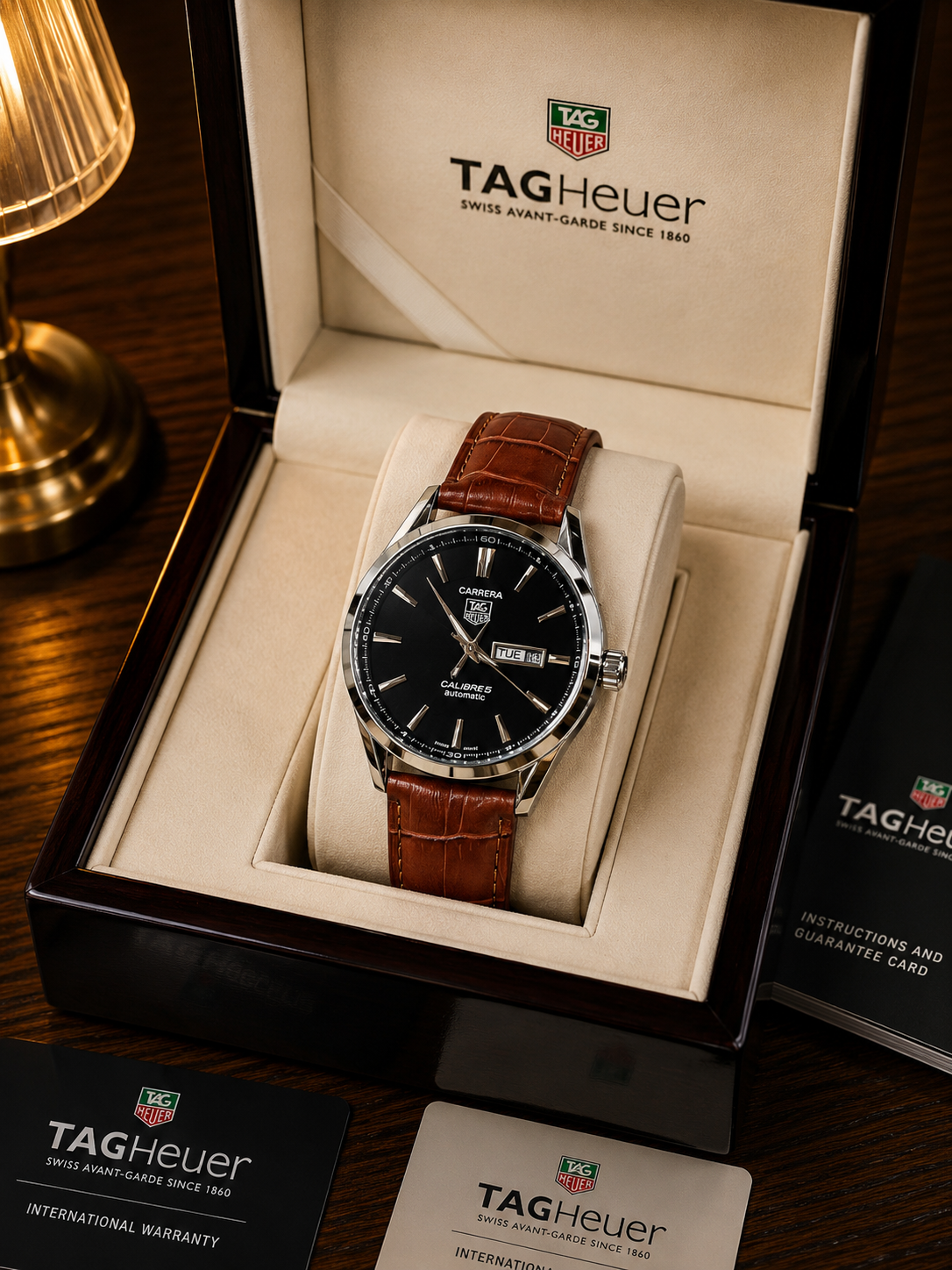 TAG HEUER BROWN