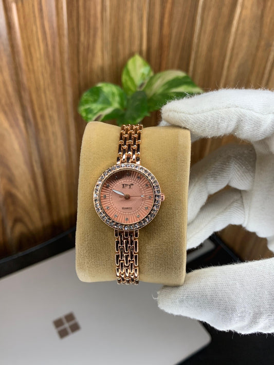 FT Pink Dial Ladies Watch