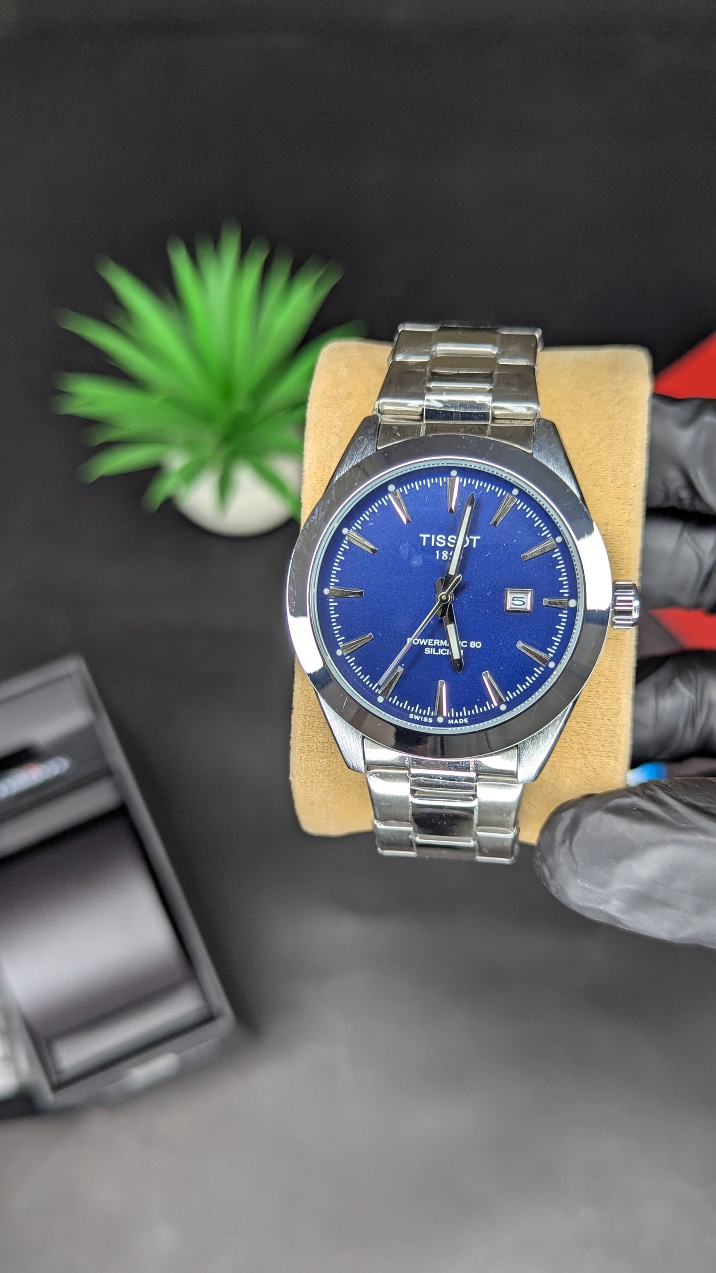 TISOT  POWERMATIC BLUE
