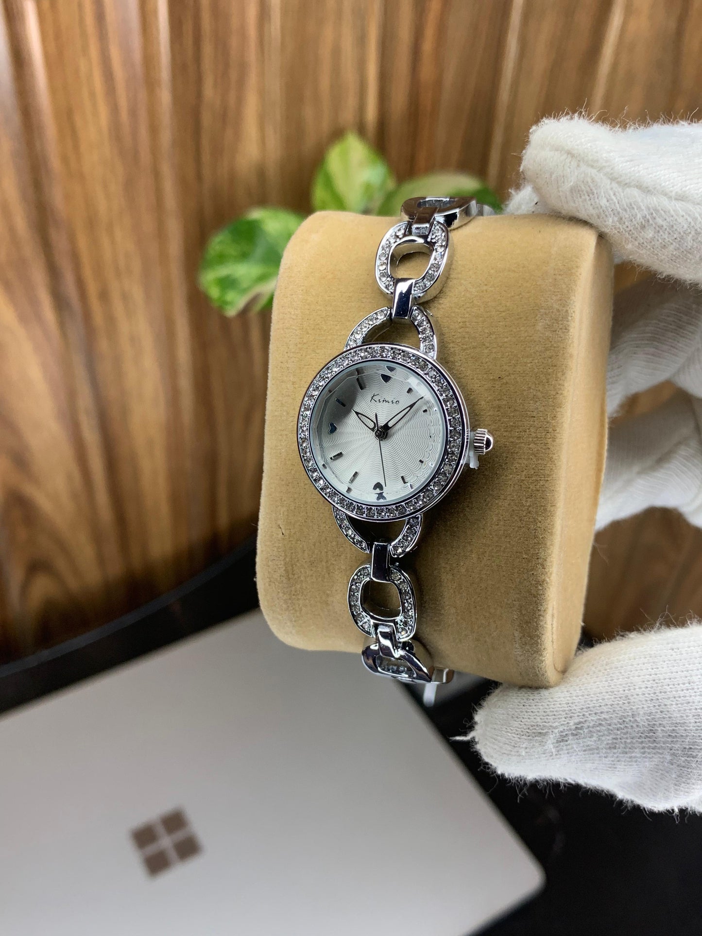 Kimio White Diamond Ladies Watch