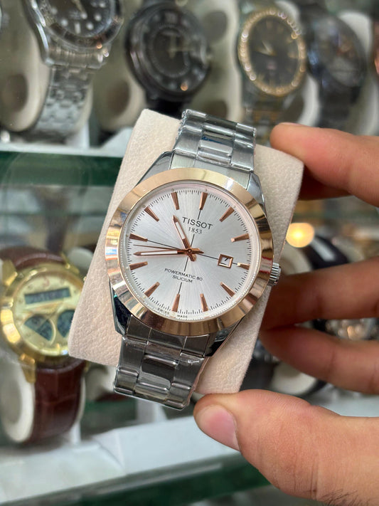 TISOT  POWERMATIC ROSEGOLD