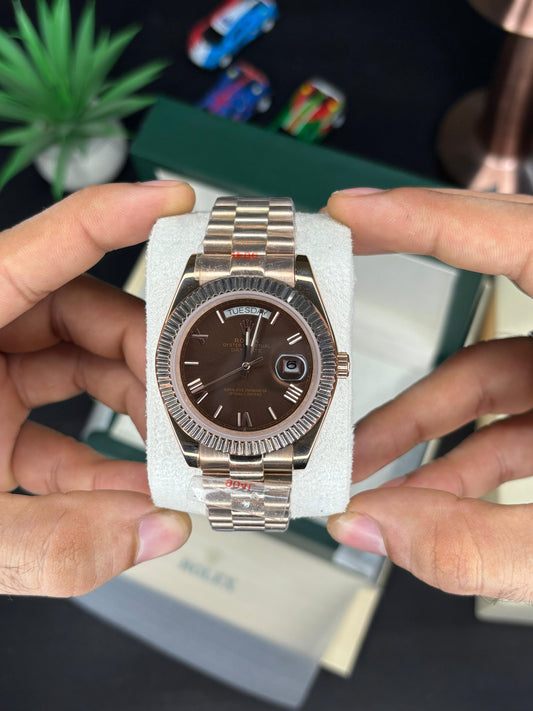 RLX ROSEGOLD DAY-DATE